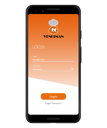 Android application VM Admin for VRA screenshort