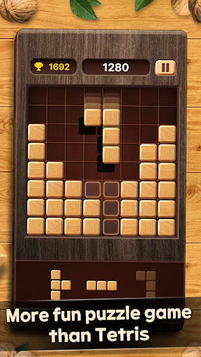 Walnut Wood Block Puzzle Screen 3