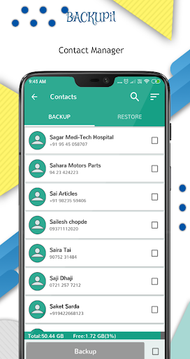 BACKUPit-Apps Backup & Restore screenshot 3
