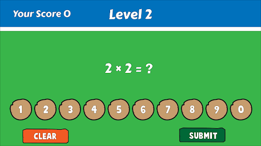 Multiplication Games Screen 3