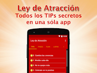 screenshot of Ley de Atracción
