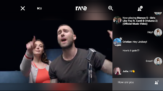 Rave – Watch Party Screenshot