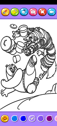 Panda Coloring Book Fu- Expert
