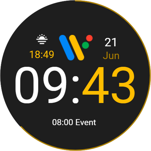Simple G Watch Face logo