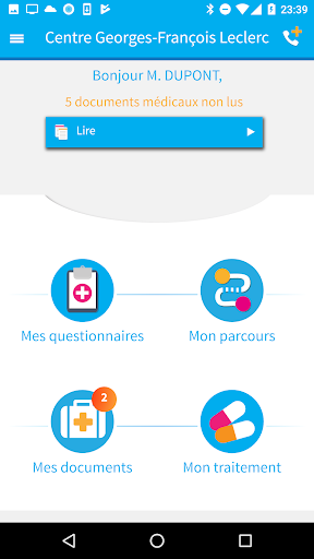 Android application CGFL@Moi screenshort