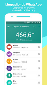 Captura de Pantalla 9 Limpiador para WhatsApp android