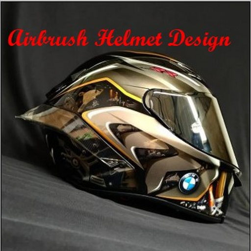 airbrush helmet design  Icon