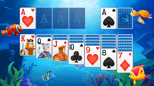 Solitaire Fish - Classic Klondike Card Game apkpoly screenshots 18