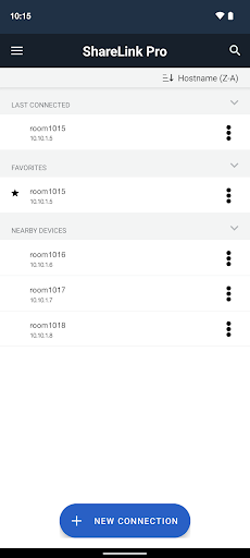 Android application ShareLink Pro screenshort