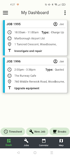 Android application iTrade Pro screenshort