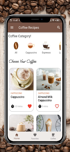 Coffee Recipes Menu: Home Made Screen 2