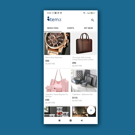 Itemz : Marketplace Screen 3
