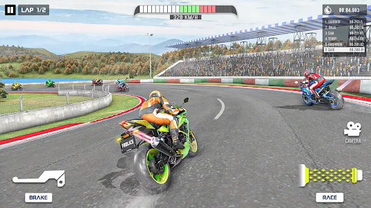 Moto Race Max - لعبة دراجة