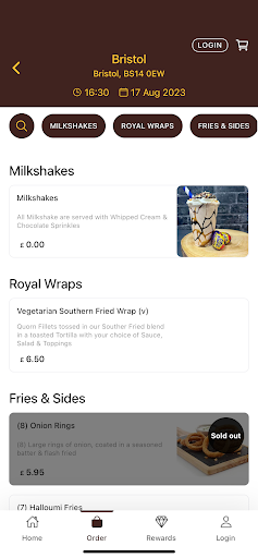 Royalty Takeaway Screen 3