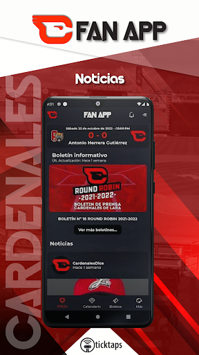 Android application Cardenales Fan App screenshort