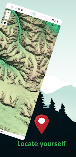 Wrangell -St Elias Offline Map Screen 2