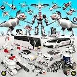 Dino Robot Car Game:Robot Game icon