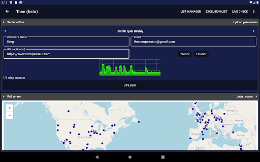 Screenshot of TXAdvance