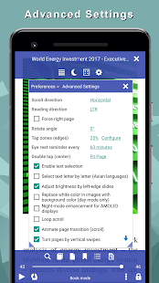 eBook Reader: PDF, EPUB, HTML Screenshot