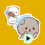 Mochi Peach Cat Stickers