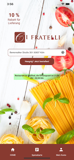 Android application I Fratelli screenshort
