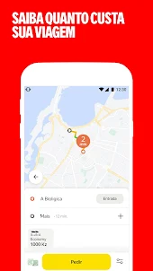 Yango — pede uma viagem na app