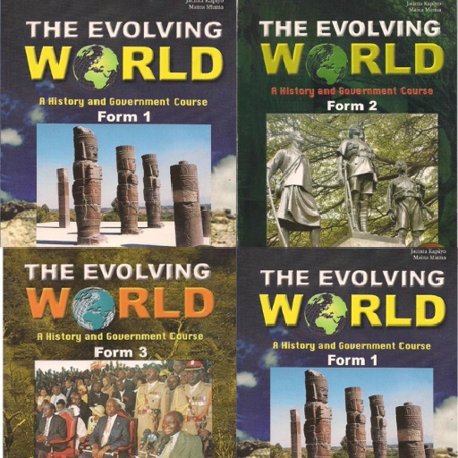 History: Evolving World. logo