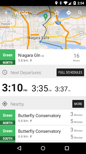 Niagara Falls WEGO Bus - MonT… Screen 2