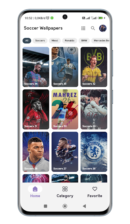 Soccer Wallpapers - 1.0.19 - (Android)