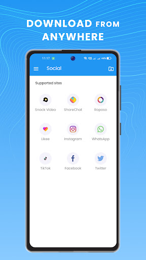 Android application Social - Media Downloader screenshort