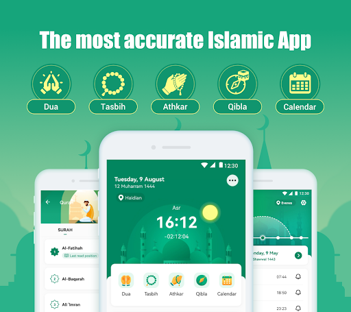 Android application Muslim Daily: Quran, Prayer screenshort