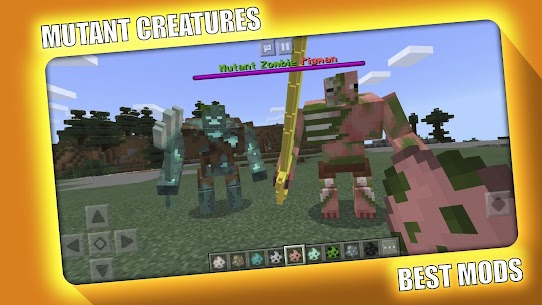 Mutant Creatures Mod for Minecraft PE – MCPE Apk 3