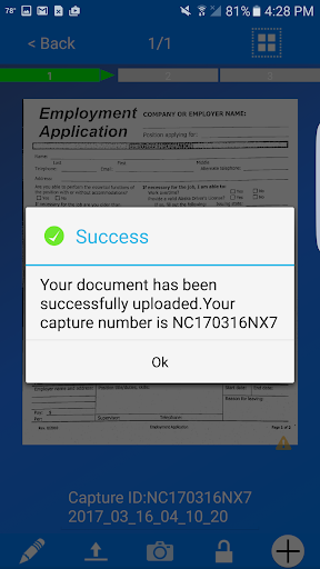 neuDocs Capture - PDF Scanner Screen 3