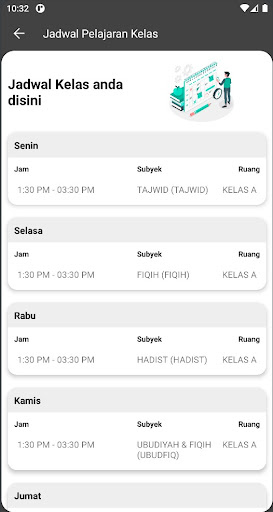 Android application PONPES MANSYAUL HUDA screenshort