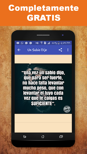 Pensamientos Sabios Motivación Screen 2
