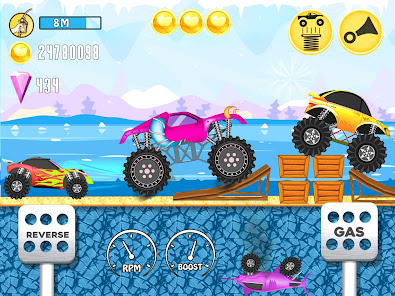 Screenshot 14 Monstruo Camión Niños Juegos android