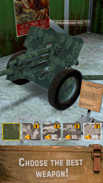 Tanki USSR Artillery Shooter 2.1300 APK + Mod (Unlimited money) untuk android