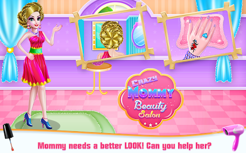 Crazy Mommy Beauty Salon Screenshot