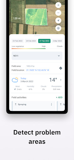 Agroxchange Crop Monitoring Screen 3