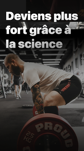 Android application Carnet de musculation Lifty screenshort