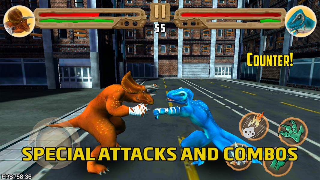  Dinosaurs Fighters 