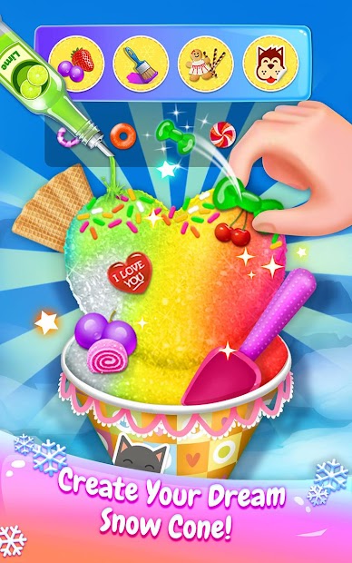 Captura de Pantalla 3 Snow Cone Maker - Summer Fun android