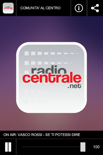 Radio Centrale .net Screen 2