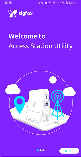 Android application Access Station Utility screenshort