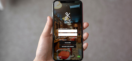 Android application Peak Barber screenshort