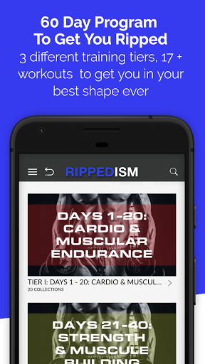 XFA Fitness - Rippedism Screen 3