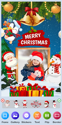 Android application Christmas Photo Editor 2024 screenshort