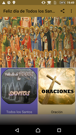 Android application Todos Santos y Dia de Muertos screenshort