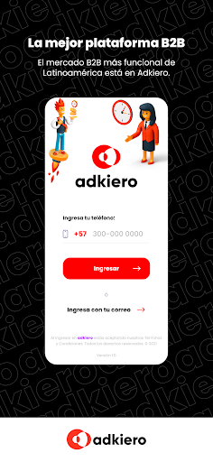 Android application Adkiero screenshort