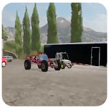 Night Camping Farming Simulator 2017 icon
